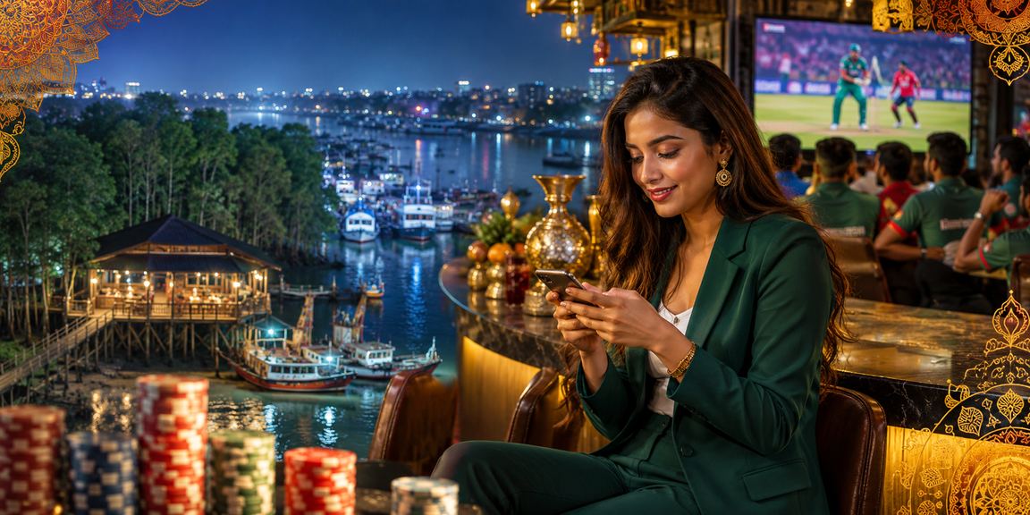 খুলনায় ক্রিকেট বেটিং উপভোগ করছেন একজন বাংলাদেশি ব্যবহারকারী